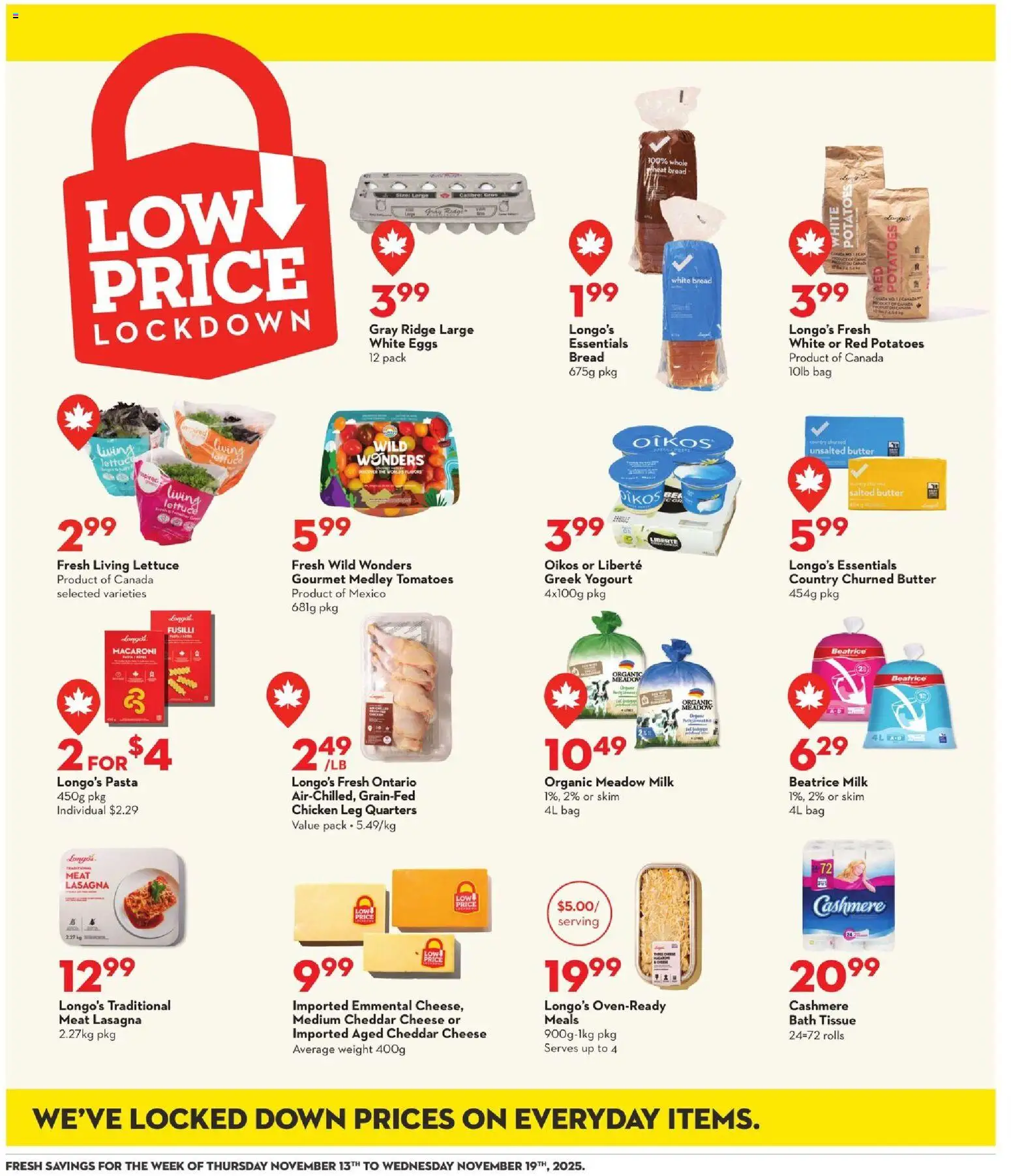 Longo's weekly flyer / circulaire - page 17- valid from Nov 13, 2025