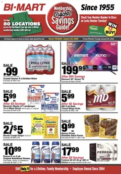 Preview Bi-Mart Weekly Ad valid from 01/20/2026