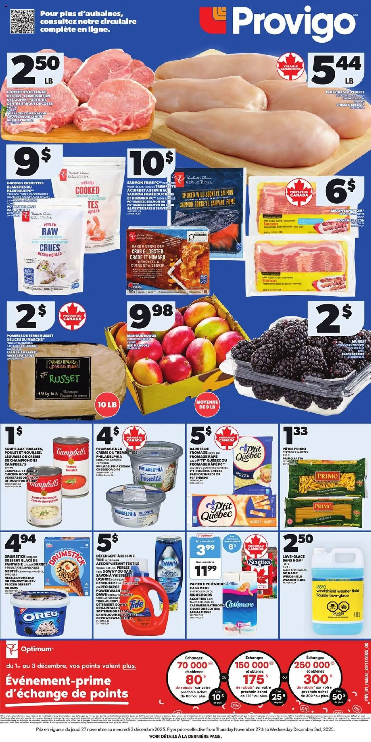 Provigo - Black Friday  - page 1- valid from Nov 27, 2025