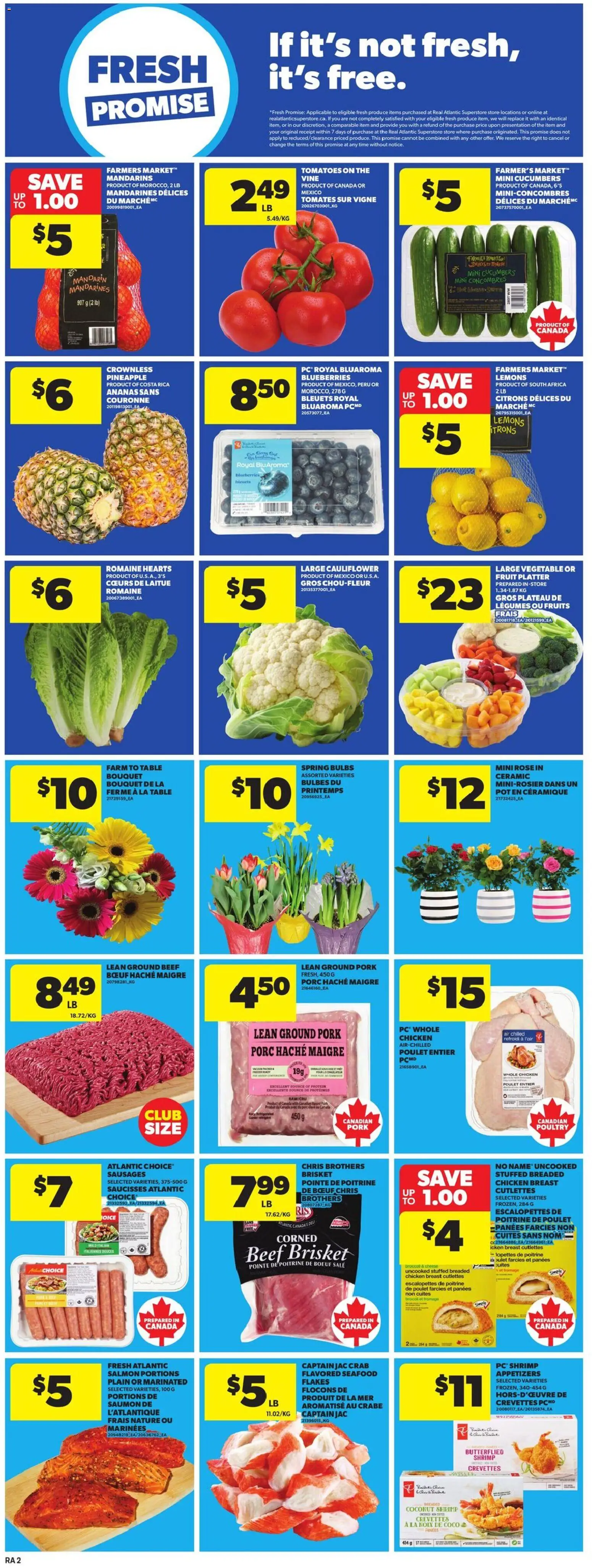 Atlantic Superstore weekly flyer / circulaire - page 5- valid from Apr 16, 2026