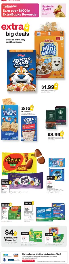 Preview CVS Pharmacy Weekly Ad valid from 03/22/2026