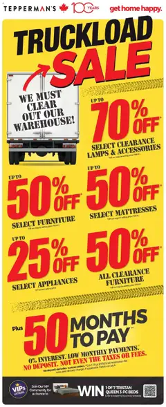 Preview Tepperman's weekly flyer / circulaire valid from Oct 16, 2025