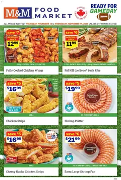 Preview M&M Food Market weekly flyer / circulaire valid from Nov 13, 2025