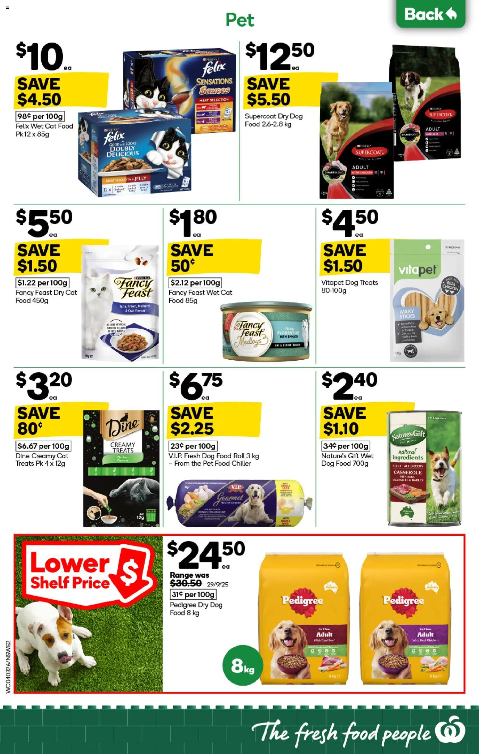 Woolworths catalogue  - page 52- valid from 04/03/2026