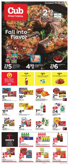 Preview Cub Foods Weekly Ad valid from 10/19/2025