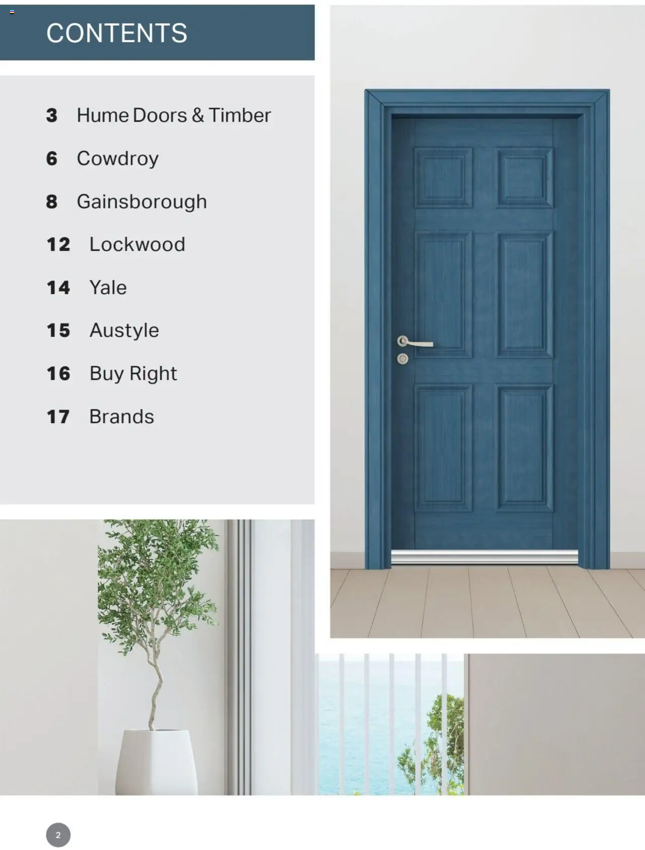 Mitre 10 Door & Door Furniture Selection Guide 2024 - page 2- valid from 06/11/2024