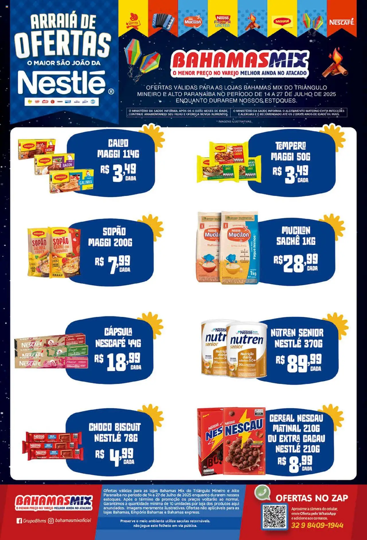 Bahamas Mix - Ofertas Nestlé - página 1- válido a partir de 14/07/2025
