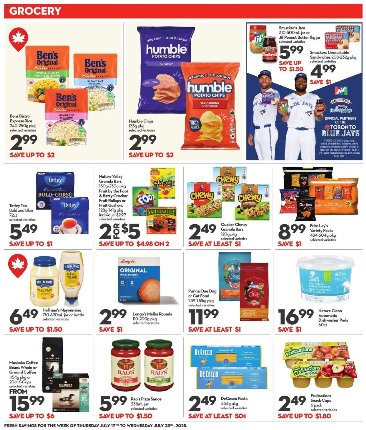 Longo's weekly flyer / circulaire - page 8- valid from Jul 17, 2025