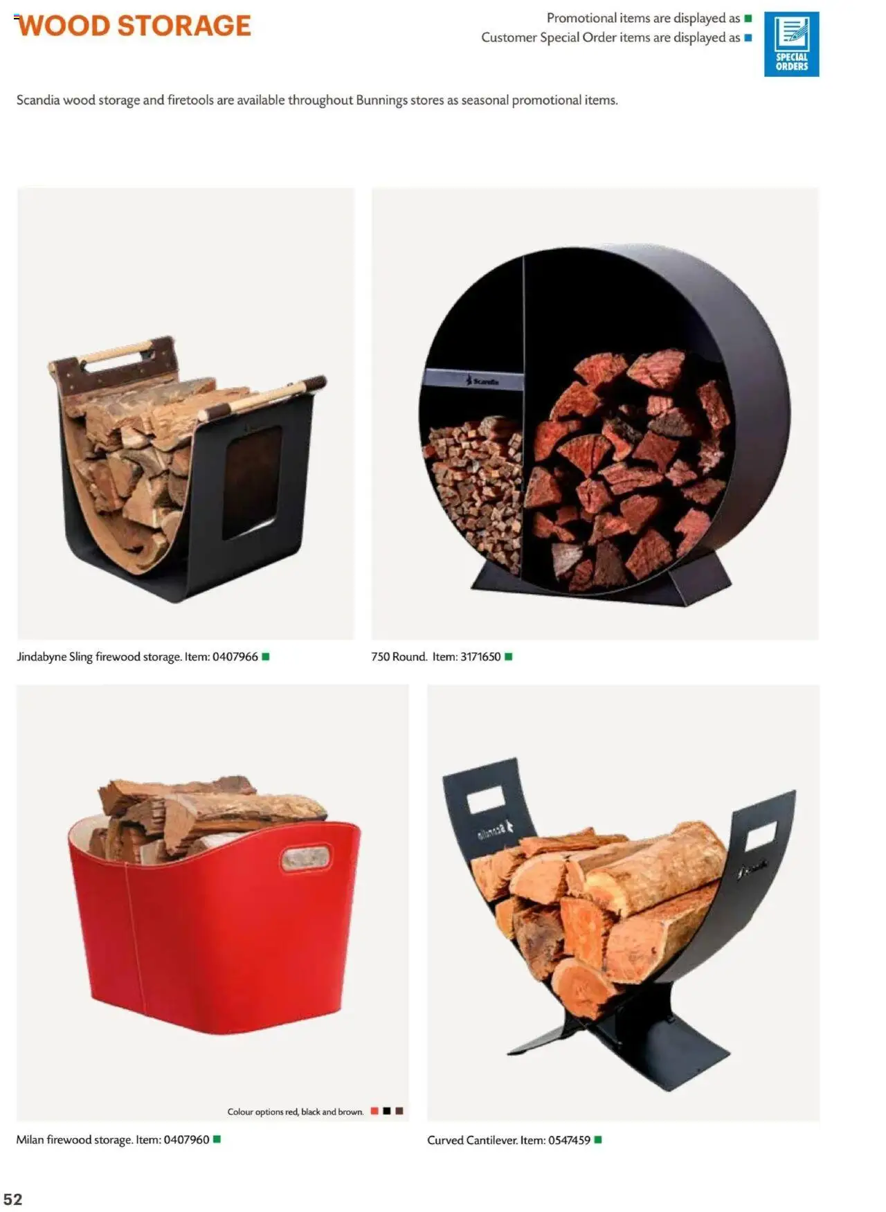 Bunnings Warehouse Scandia Range & Accessories Brochure 2025 - page 52- valid from 31/03/2025