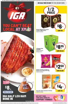 IGA catalogue preview - valid from 19/11/2025