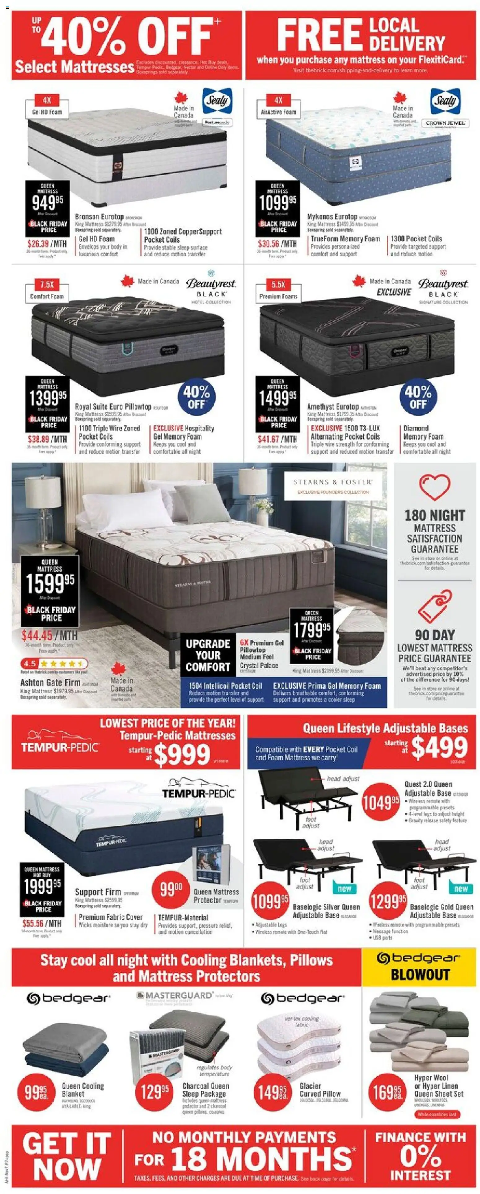 The Brick - Black Friday  - page 11- valid from Nov 3, 2025
