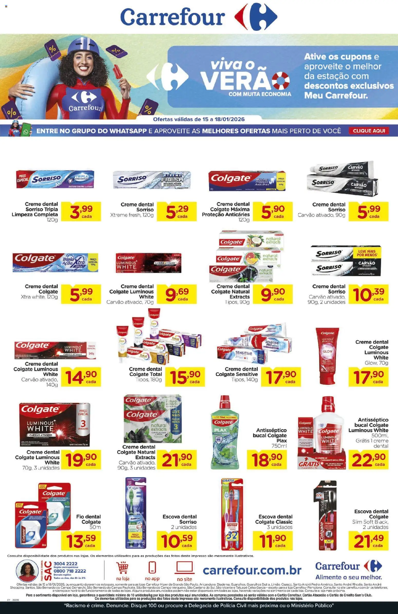 Carrefour - Ofertas da semana  - página 1- válido a partir de 15/01/2026
