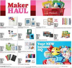 Preview Michaels Weekly Ad valid from 08/10/2025