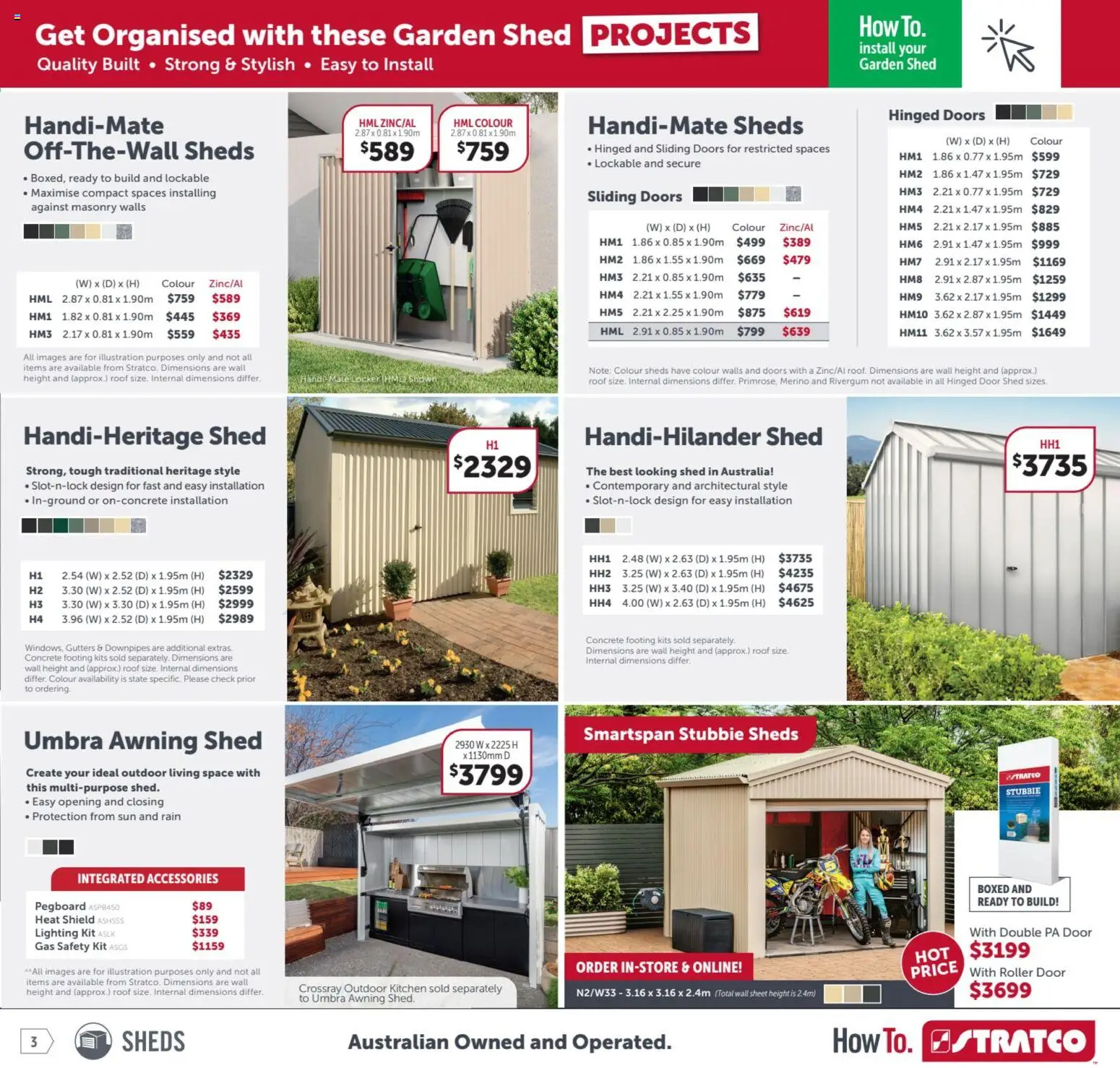 Stratco Catalogue - page 3- valid from 12/12/2025