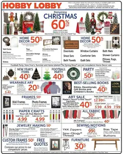 Preview Hobby Lobby Weekly Ad valid from 12/14/2025