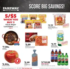 Preview Fareway Weekly Ad valid from 09/15/2025