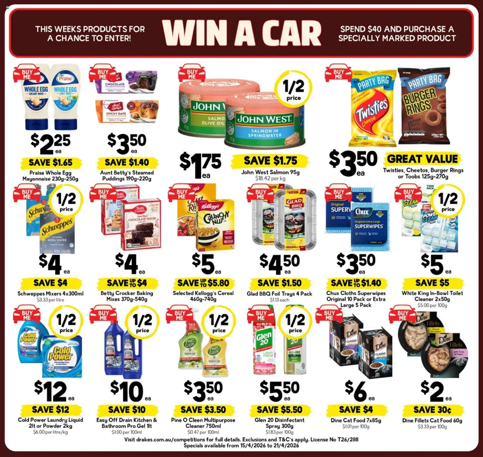 Drakes catalogue  - page 5- valid from 15/04/2026