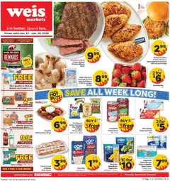 Preview Weis Weekly Circular - DE valid from 01/22/2026