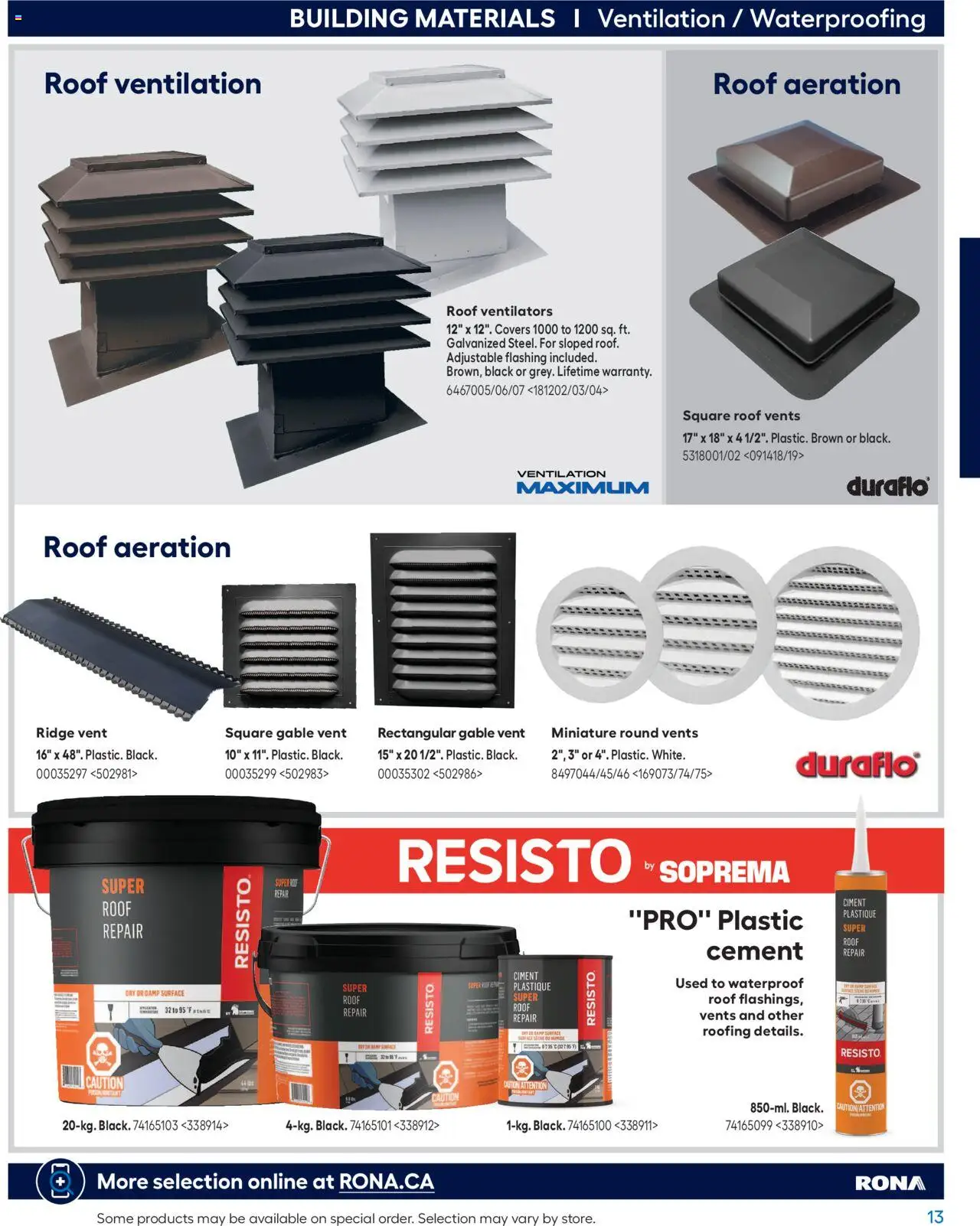 Rona - Buying Guide 2025 - page 13- valid from Apr 22, 2025