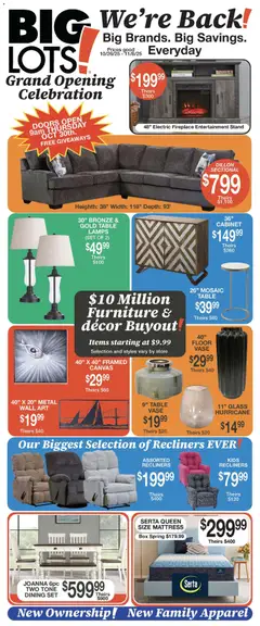 Preview Big Lots Grand Opening valid from 10/26/2025