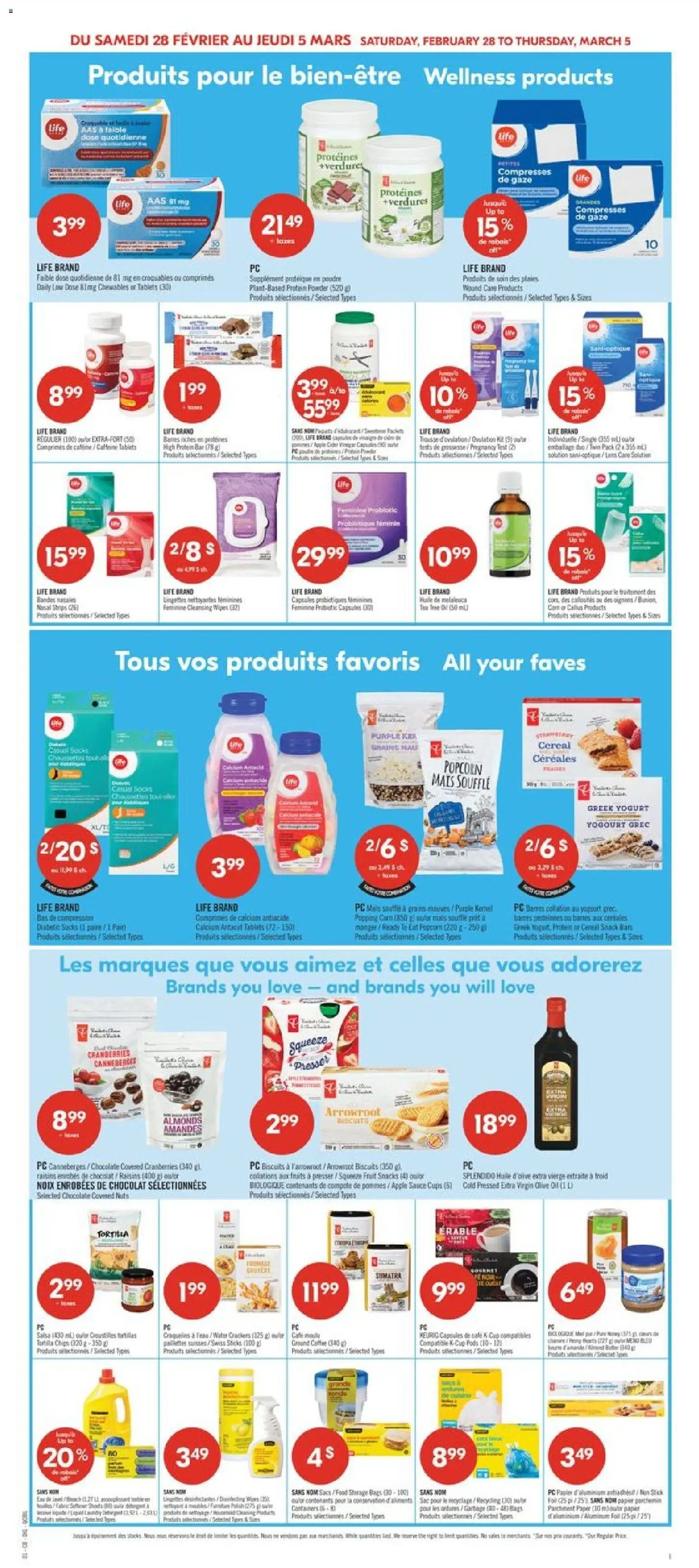 Pharmaprix weekly flyer / circulaire - page 13- valid from Feb 27, 2026