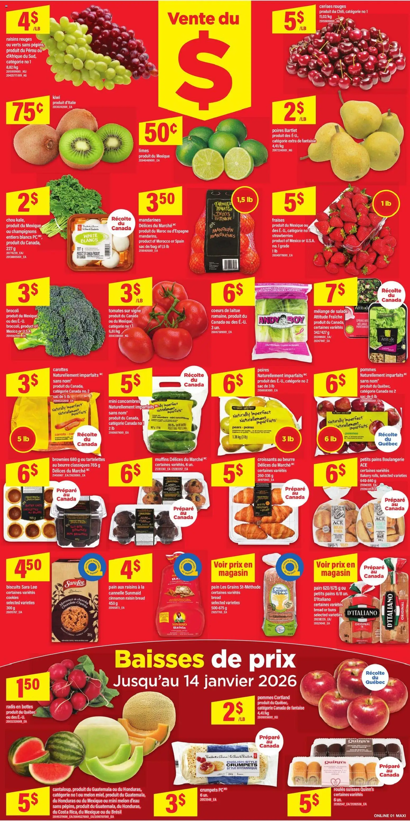 Maxi weekly flyer / circulaire - page 5- valid from Jan 8, 2026