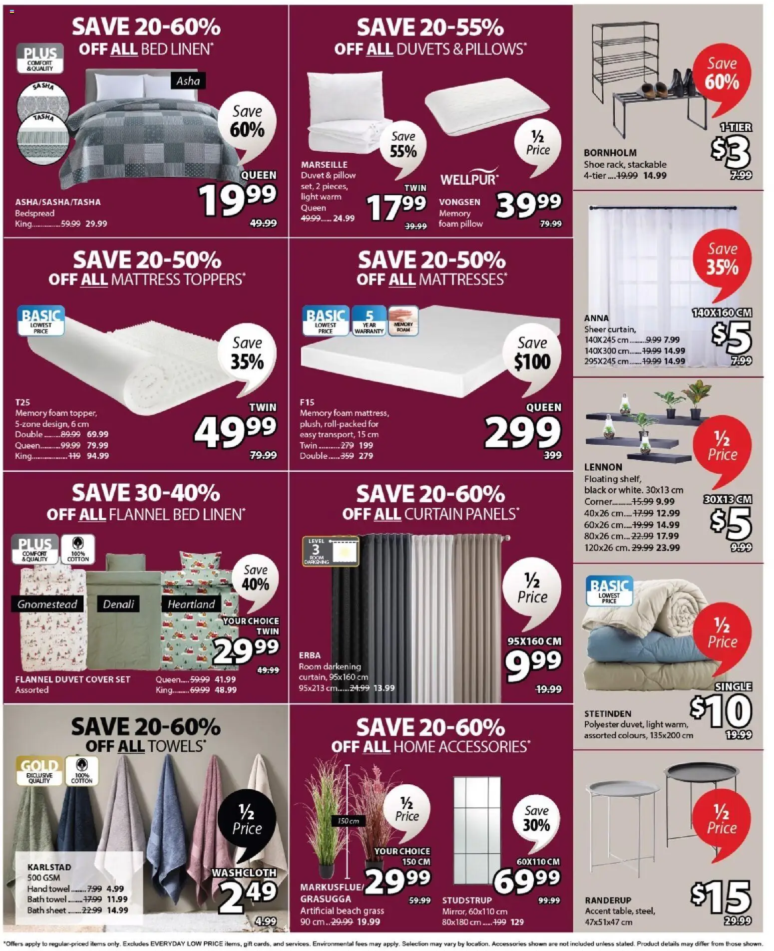 JYSK weekly flyer - page 2- valid from Feb 26, 2026