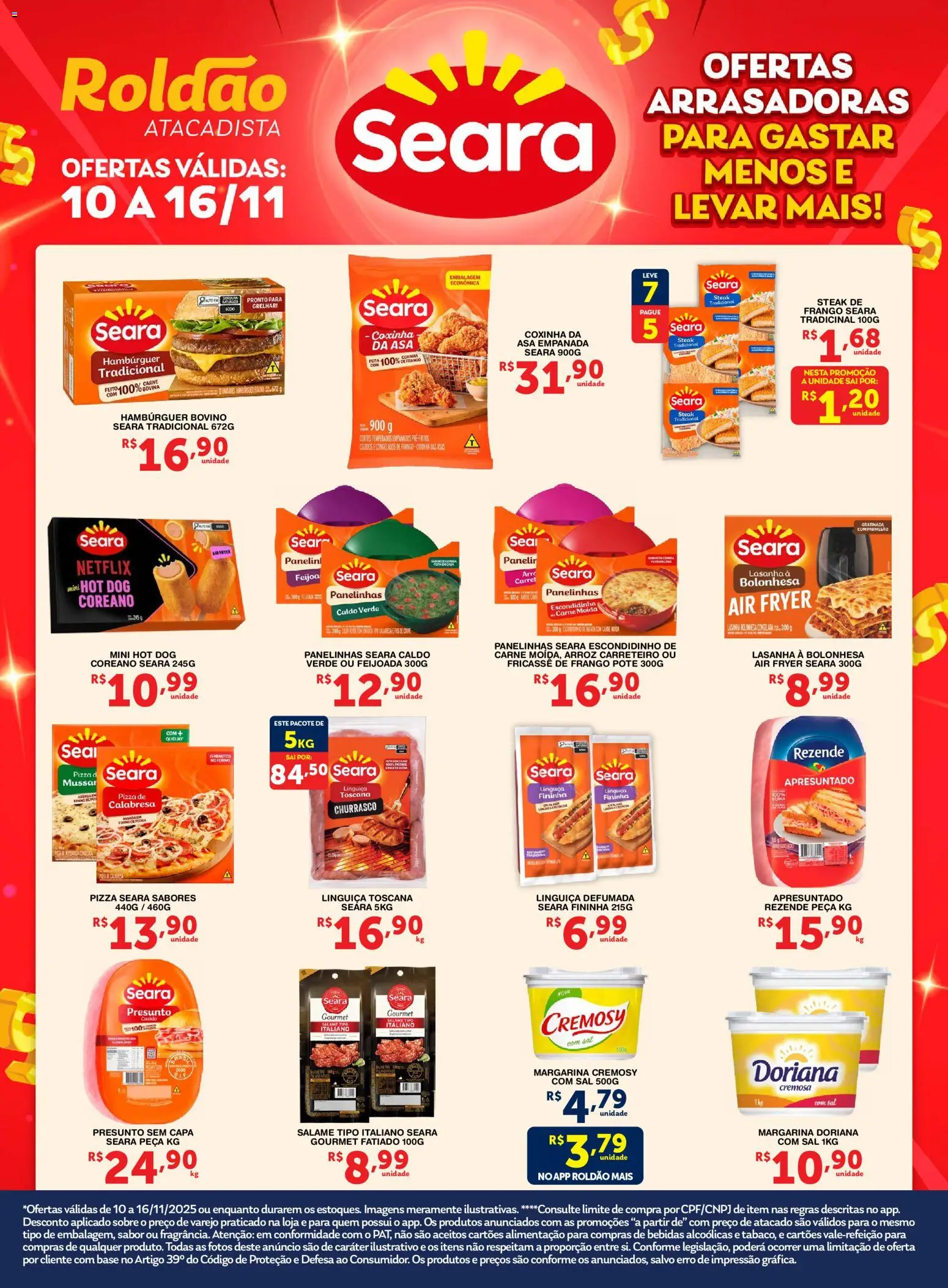 Roldão - Ofertas Seara - página 1- válido a partir de 10/11/2025
