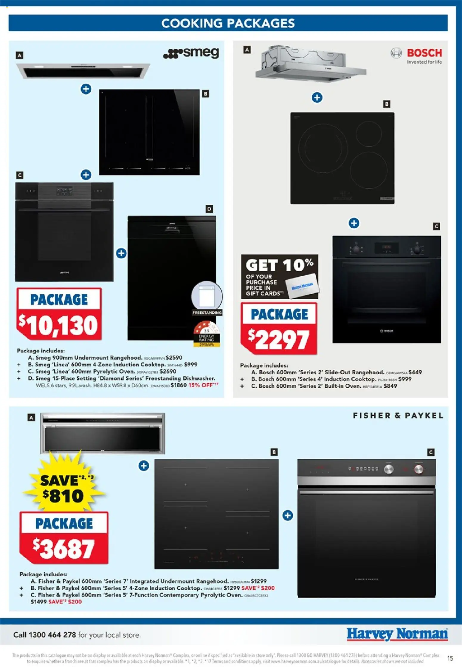 Harvey Norman Cooking Gift Card - page 15- valid from 20/02/2026