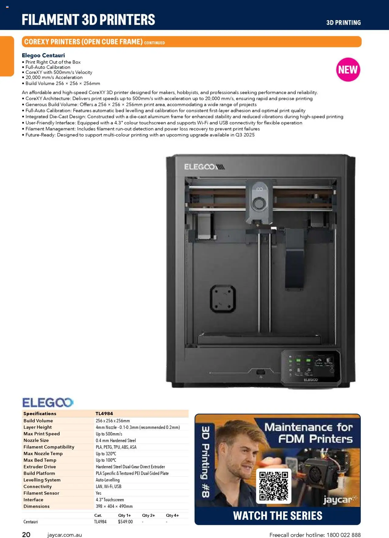 Jaycar Engineering & Scientific Catalogue 2025/2026  - page 20- valid from 09/07/2025