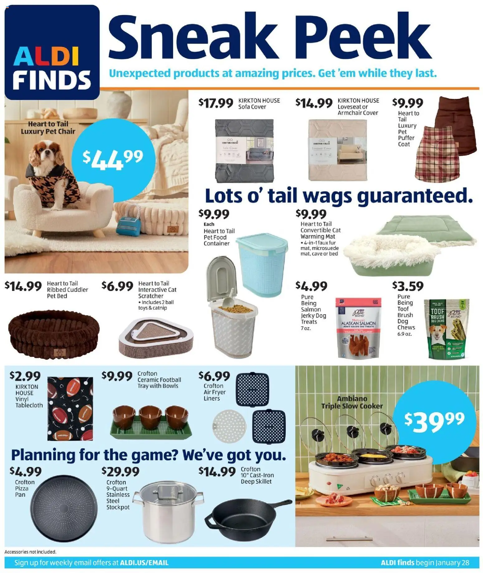 Aldi In Store Ad - page 1- valid from 01/28/2026