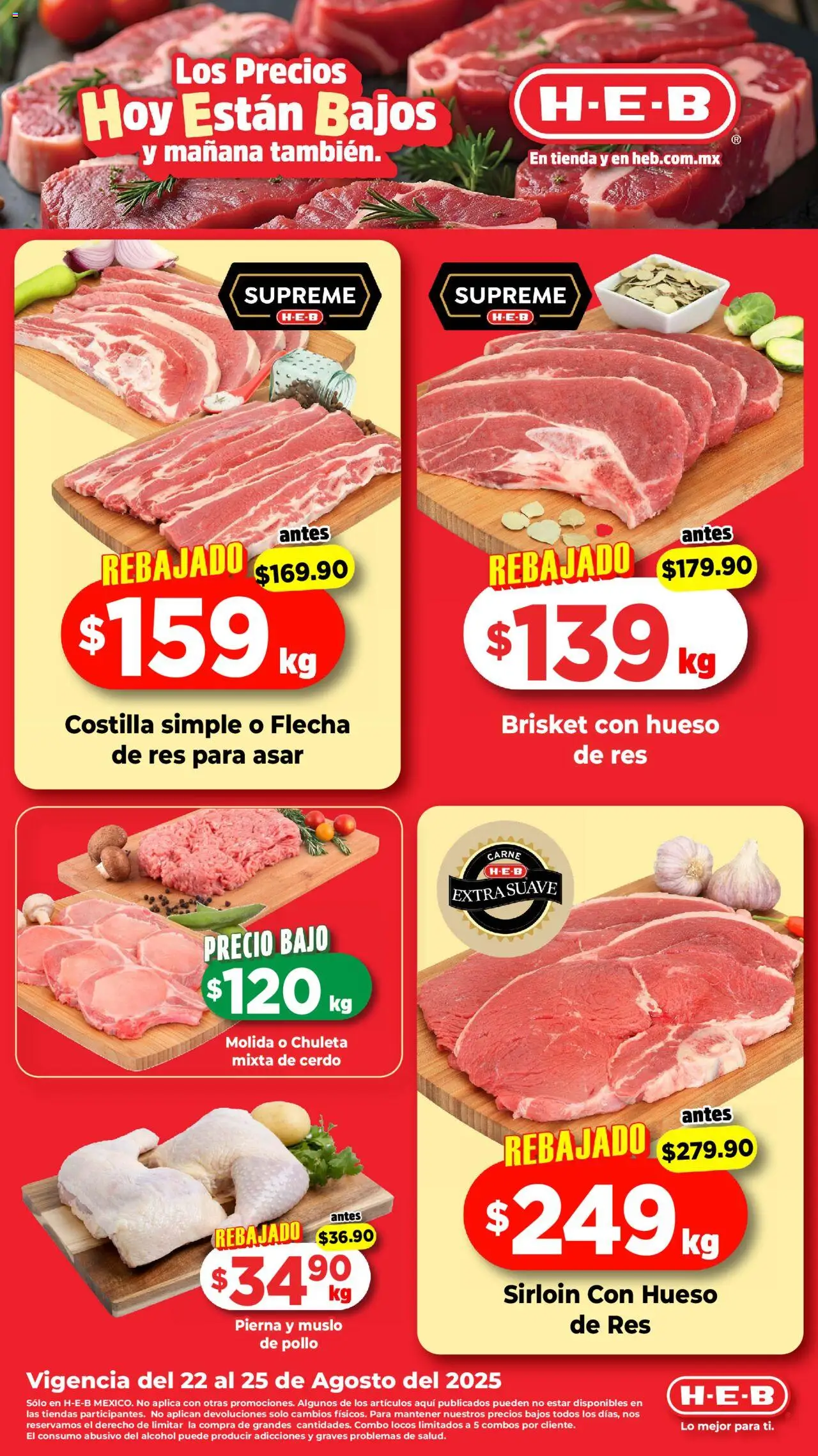 H-E-B folleto - página 1- válido desde 22/08/2025