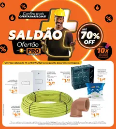 Pré-visualização Telhanorte - Ofertas PRO válida a partir de 17/07/2025