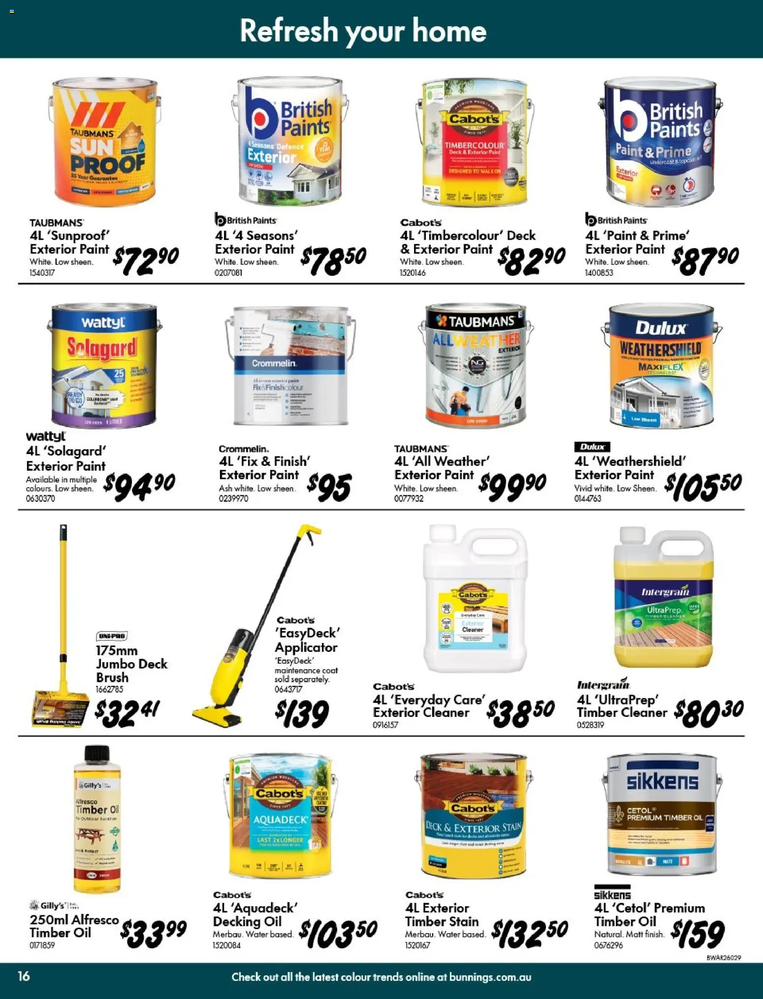 Bunnings Warehouse Summer Fun Summer Done Catalogue - page 16- valid from 07/01/2026