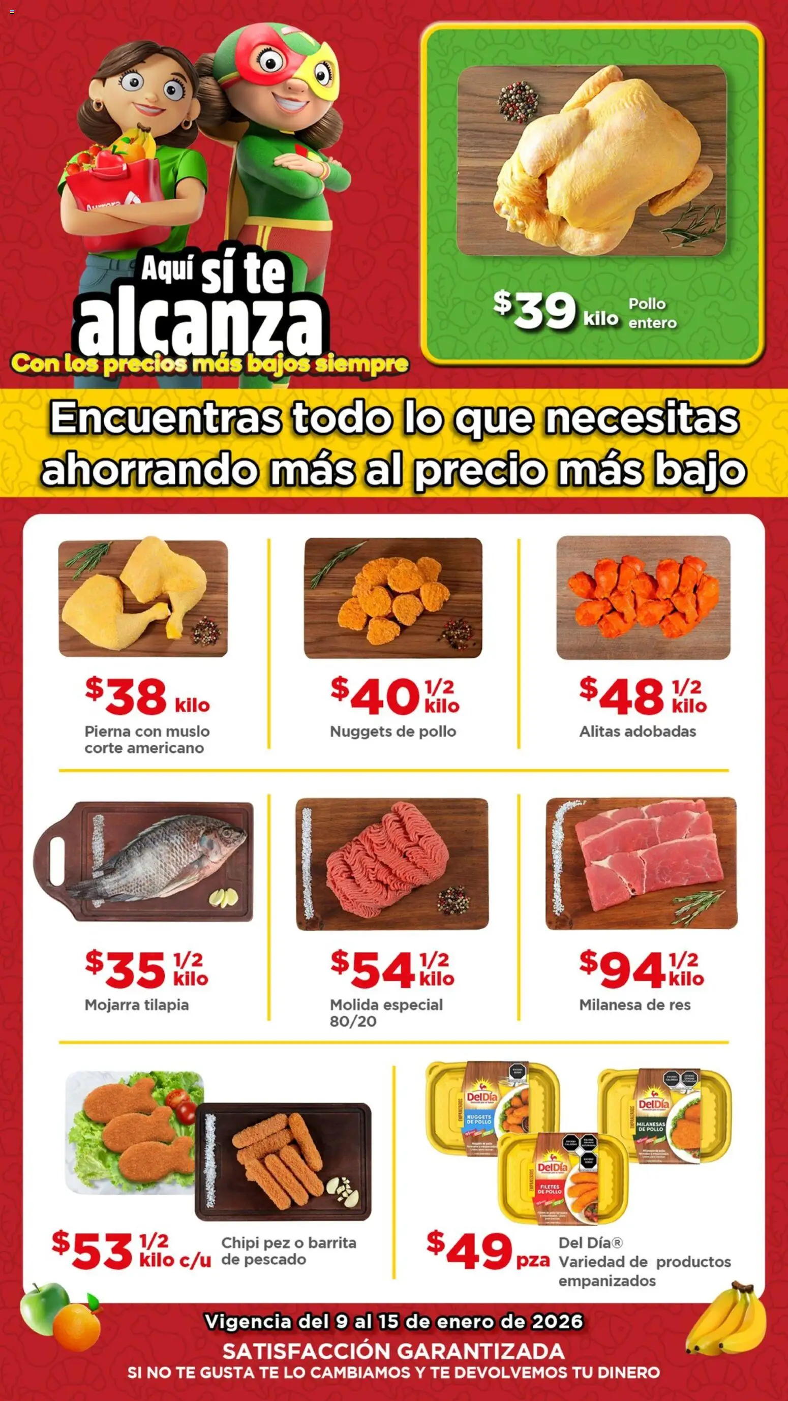 Bodega Aurrerá folleto Ofertas - página 1- válido desde 09/01/2026