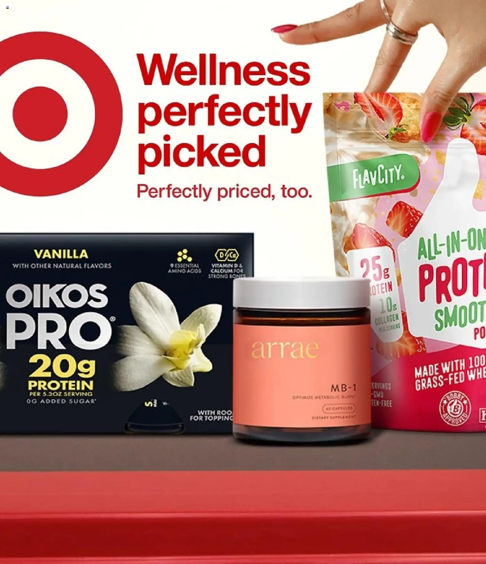 Target Weekly Ad - page 1- valid from 01/18/2026