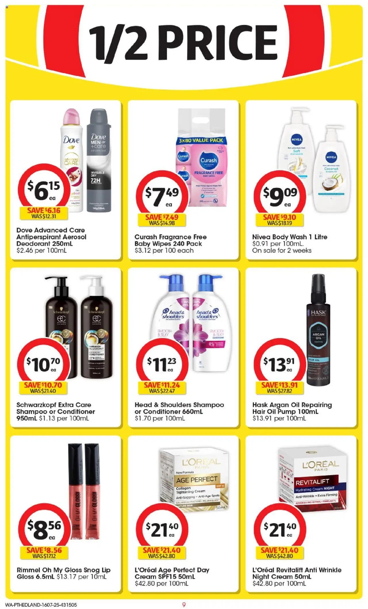 Coles Catalogue PT Hedland - page 9- valid from 16/07/2025