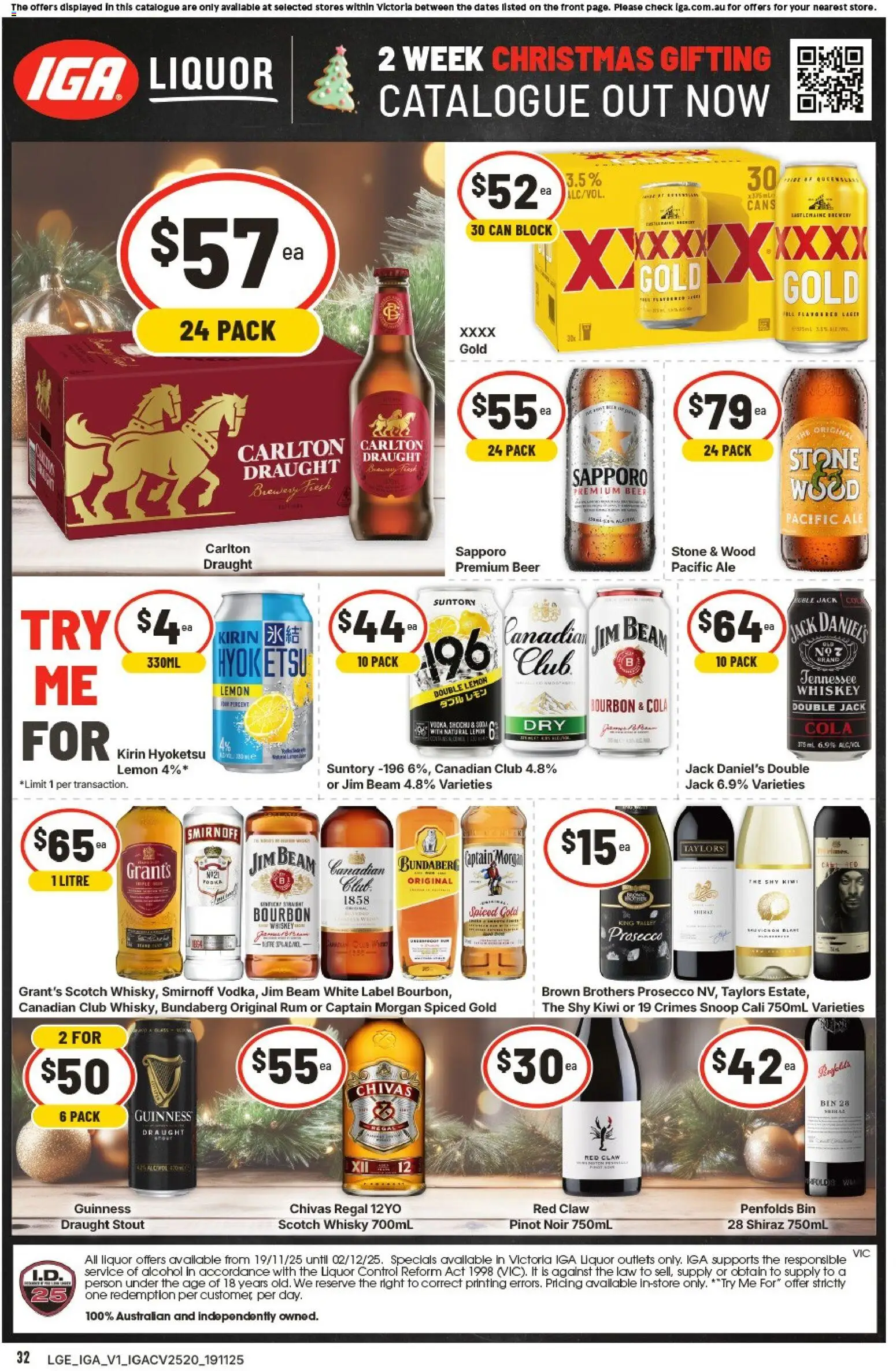IGA  Catalogue  - page 2- valid from 19/11/2025