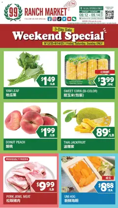 Preview 99 Ranch Market Weekend Special valid from 09/12/2025
