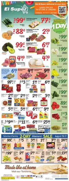 Preview El Super Weekly Ad - NM valid from 08/13/2025
