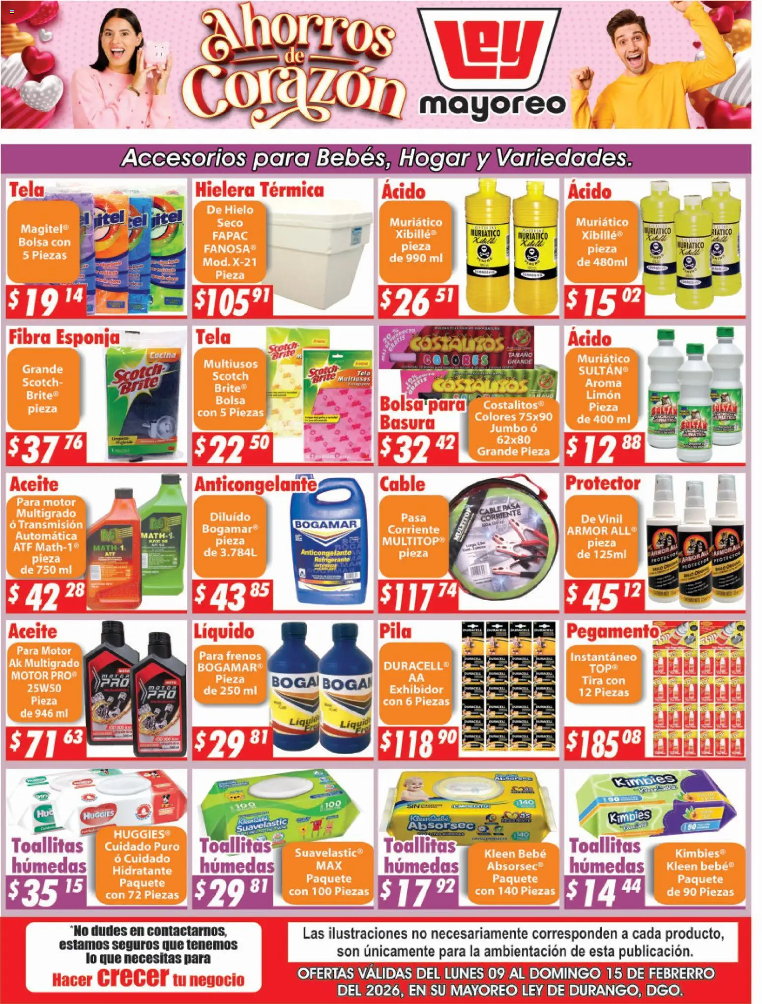 Casa Ley folleto - página 1- válido desde 09/02/2026