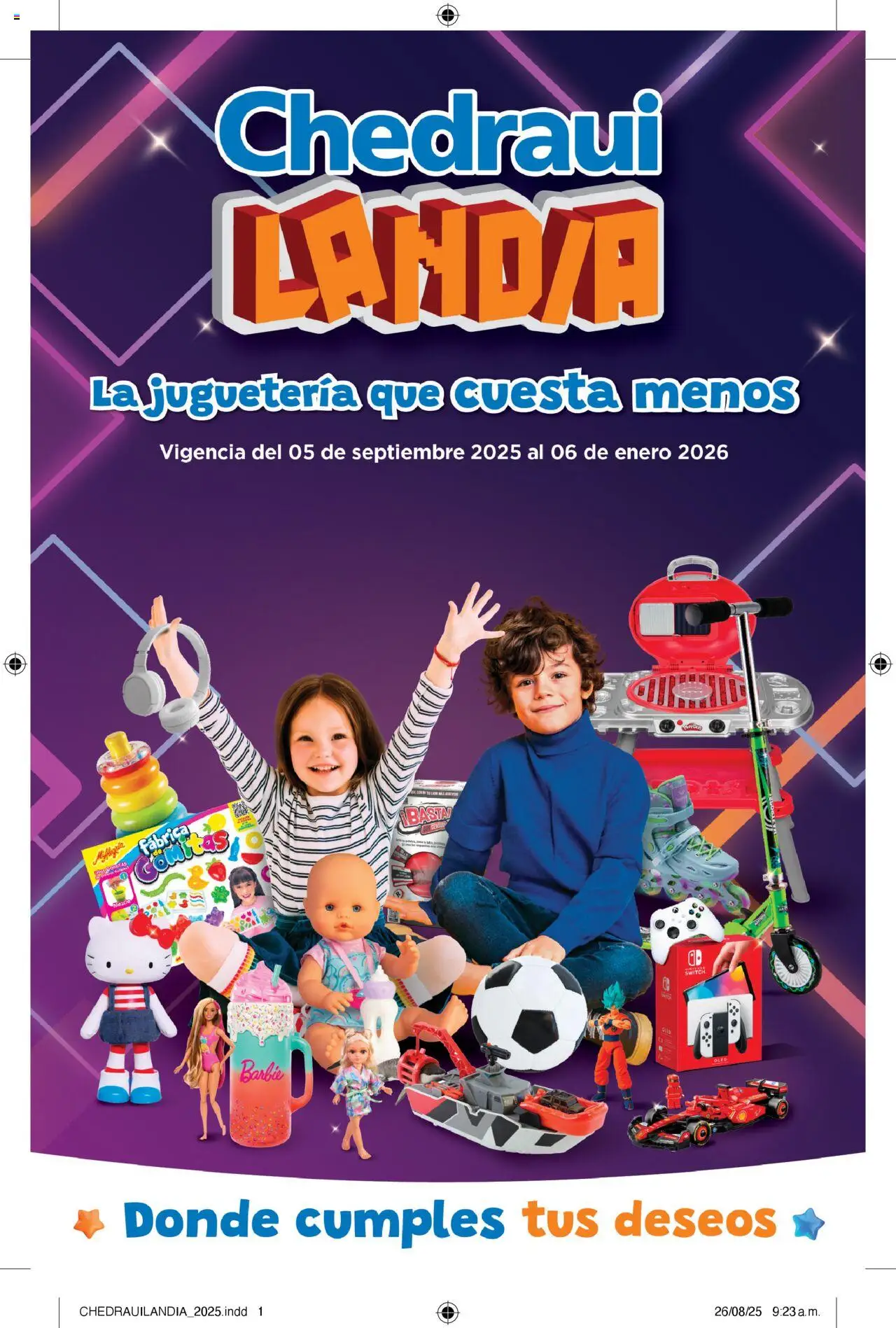Chedraui - Folleto ChedrauiLandia - página 1- válido desde 05/09/2025
