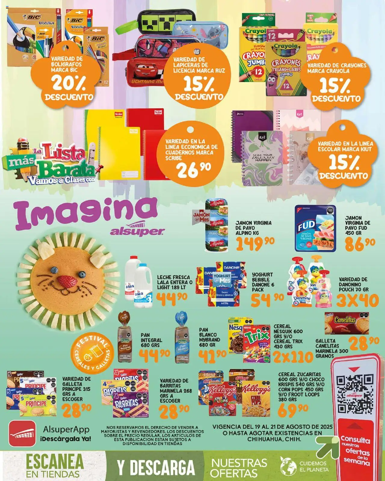 Alsuper folleto - página 1- válido desde 19/08/2025