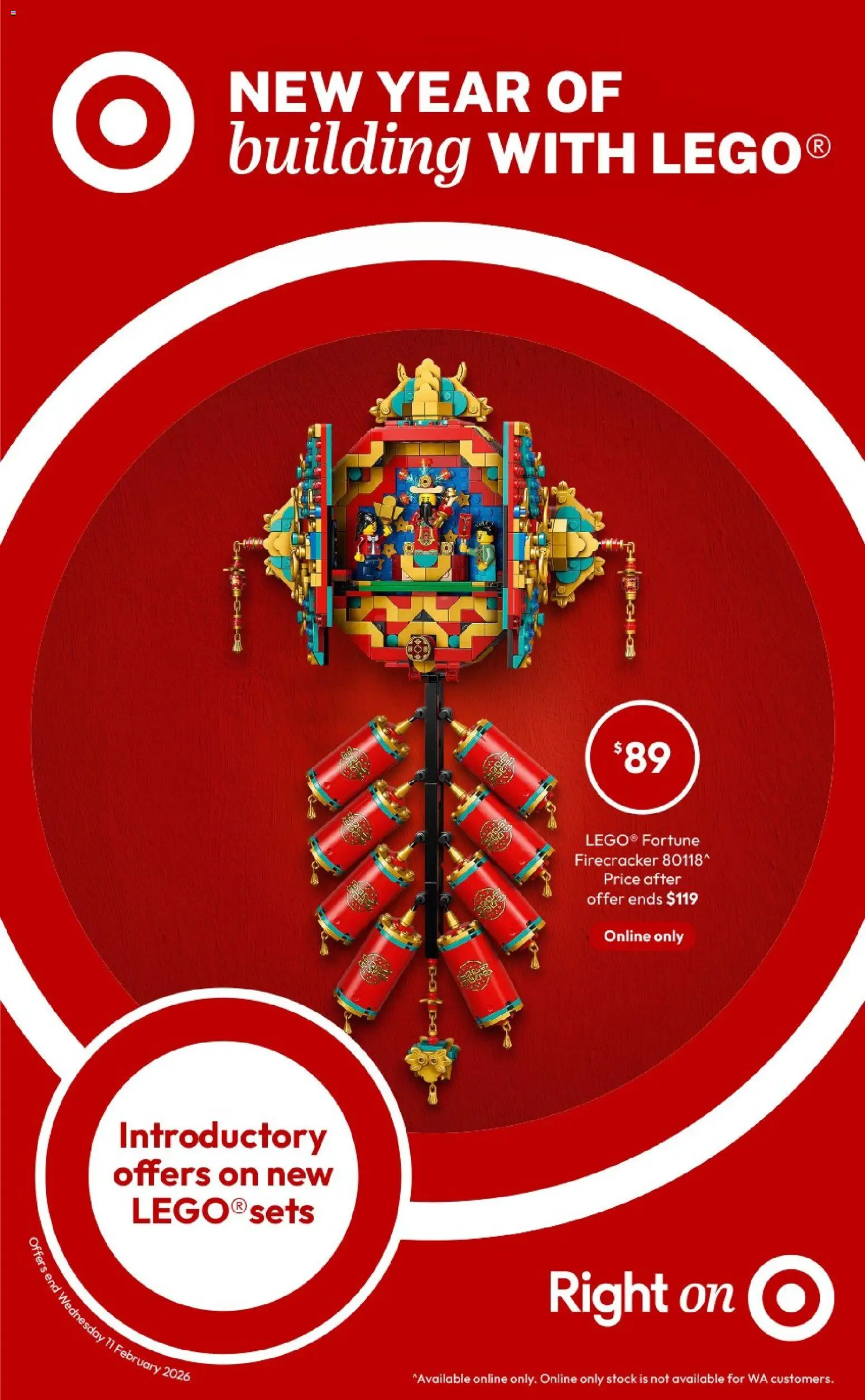 Target - New Year of Building with LEGO - page 1- valid from 19/01/2026