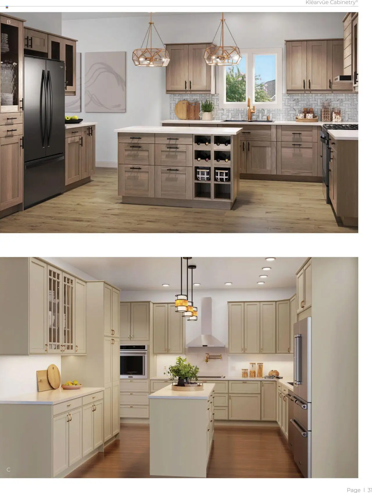 Menards Klëarvūe Cabinetry - page 31- valid from 03/01/2025