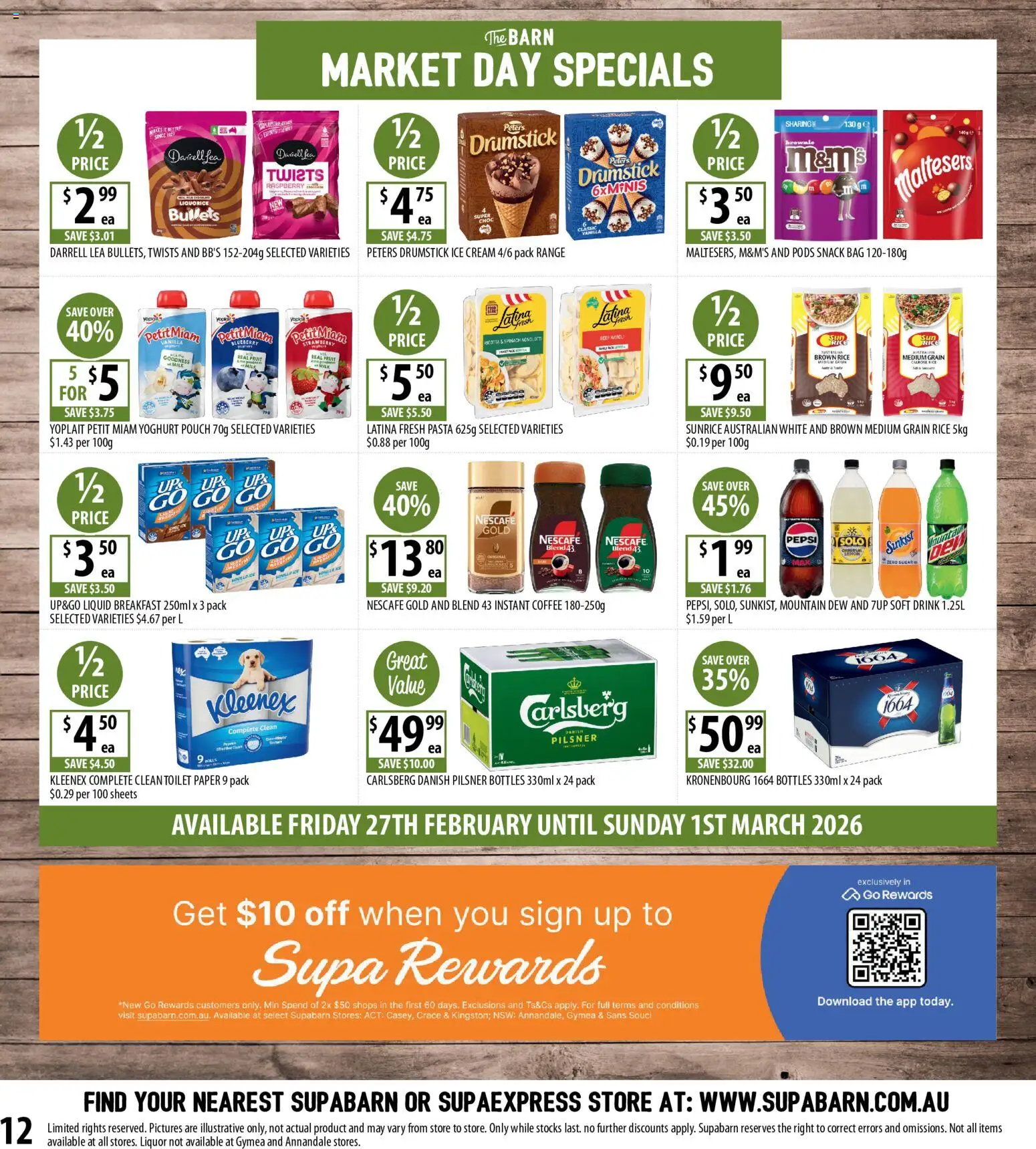 Supabarn Catalogue  - page 12- valid from 25/02/2026