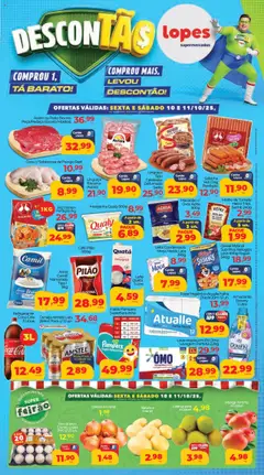 Pré-visualização Lopes Supermercados - Ofertas da semana válida a partir de 10/10/2025