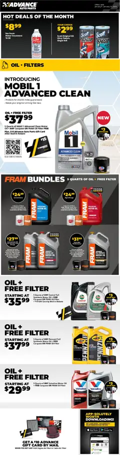 Preview Advance Auto Parts Weekly Ad valid from 01/04/2026