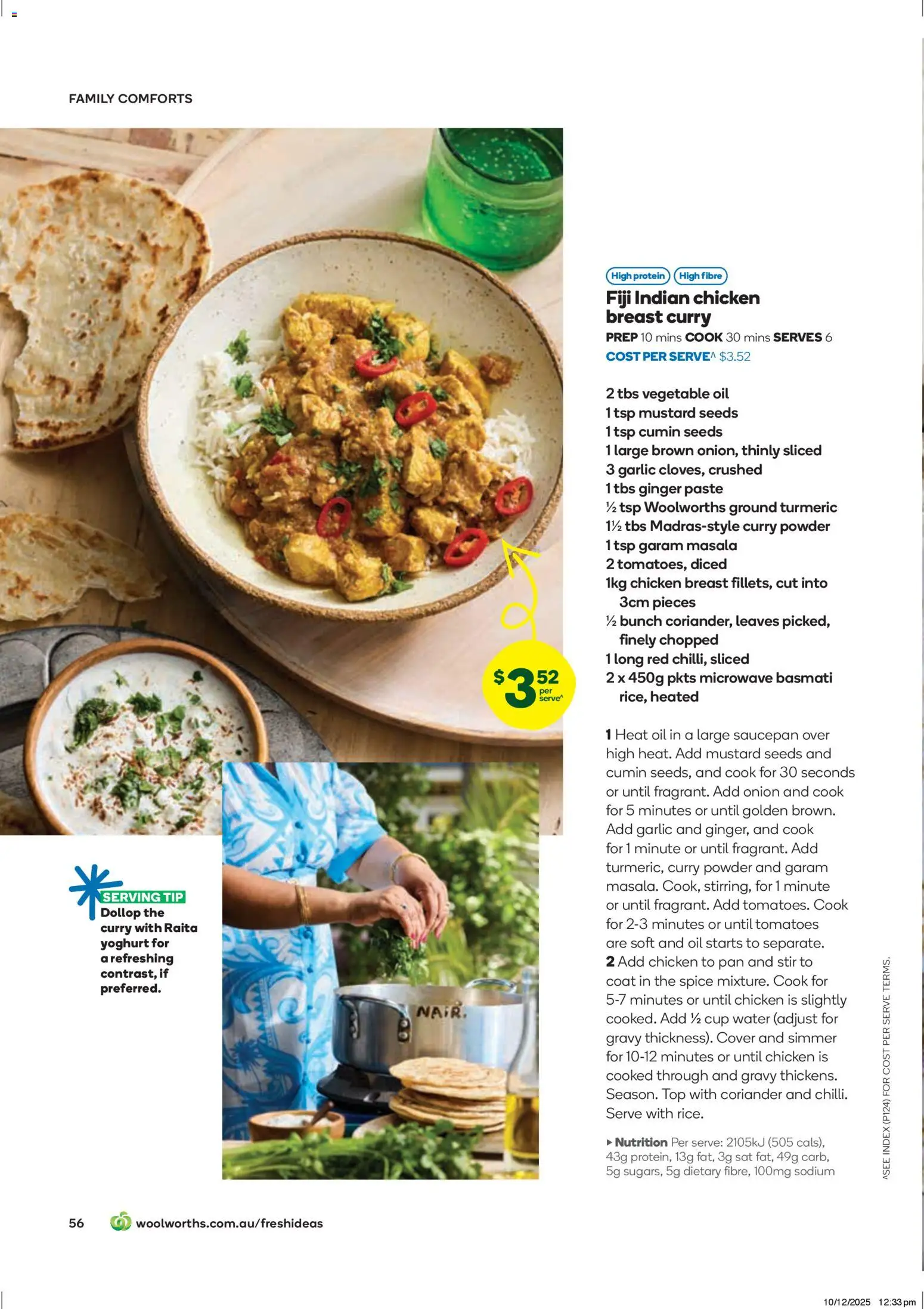 Woolworths Fresh Ideas Magazine - page 56- valid from 14/01/2026