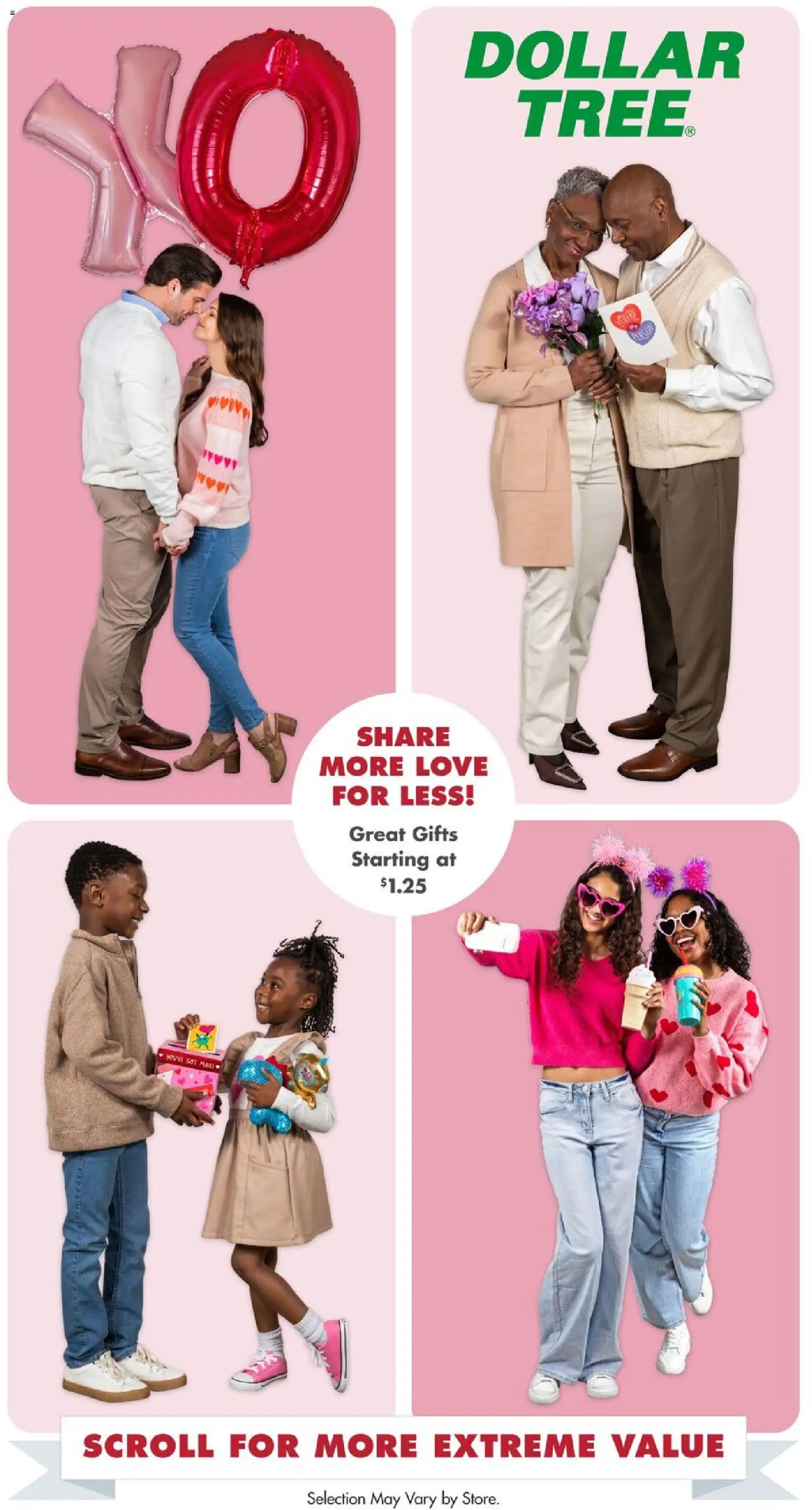 Dollar Tree Weekly Ad - page 1- valid from 02/01/2026